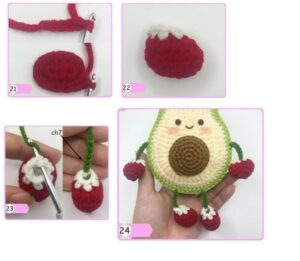 free crochet pattern avocade
