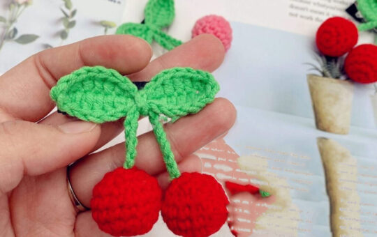 crochet cherry pattern