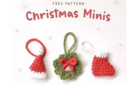 free pattern christmas minis