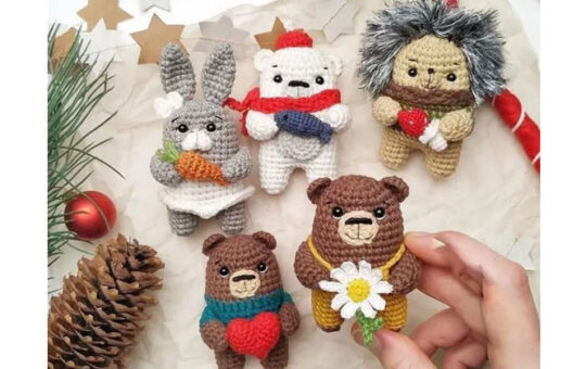 Free pocket Bear crochet pattern