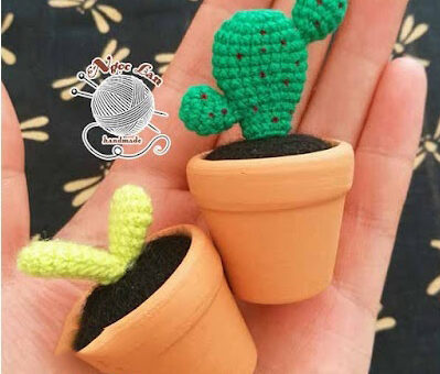 small cactus crochet pattern