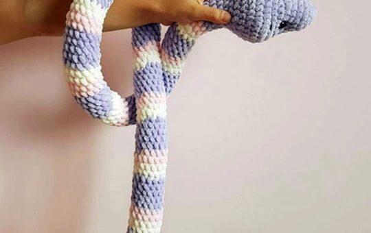 snake crochet pattern