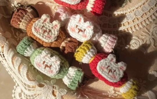 bunny candy crochet pattern