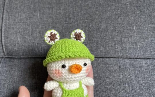 Frog cosplay Duck crochet pattern