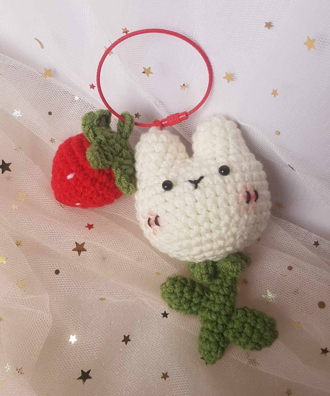 Rabbit Flower Crochet Pattern - 1000+ Free Crochet Patterns