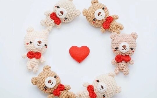 tiny bear crochet pattern