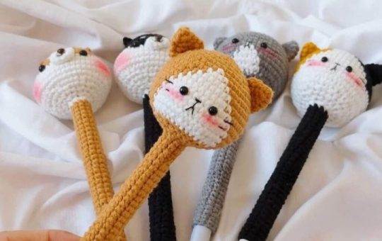 a cute mini cat crochet pattern