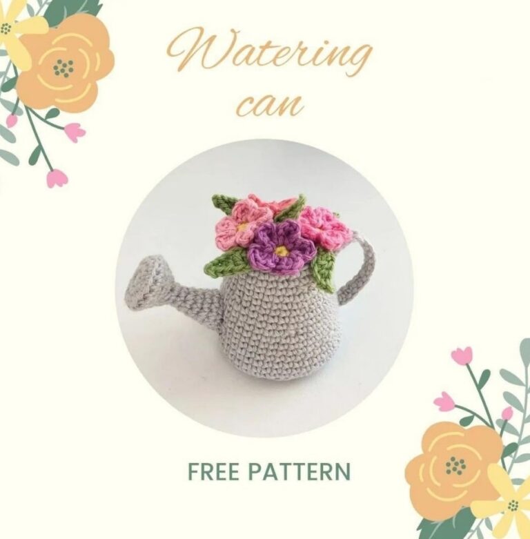 Watering can crochet pattern 1000+ Free Crochet Patterns