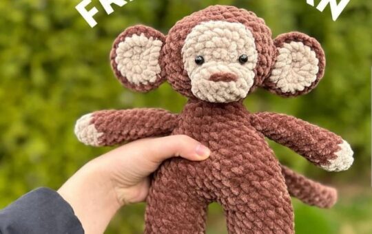 free monkey crochet pattern