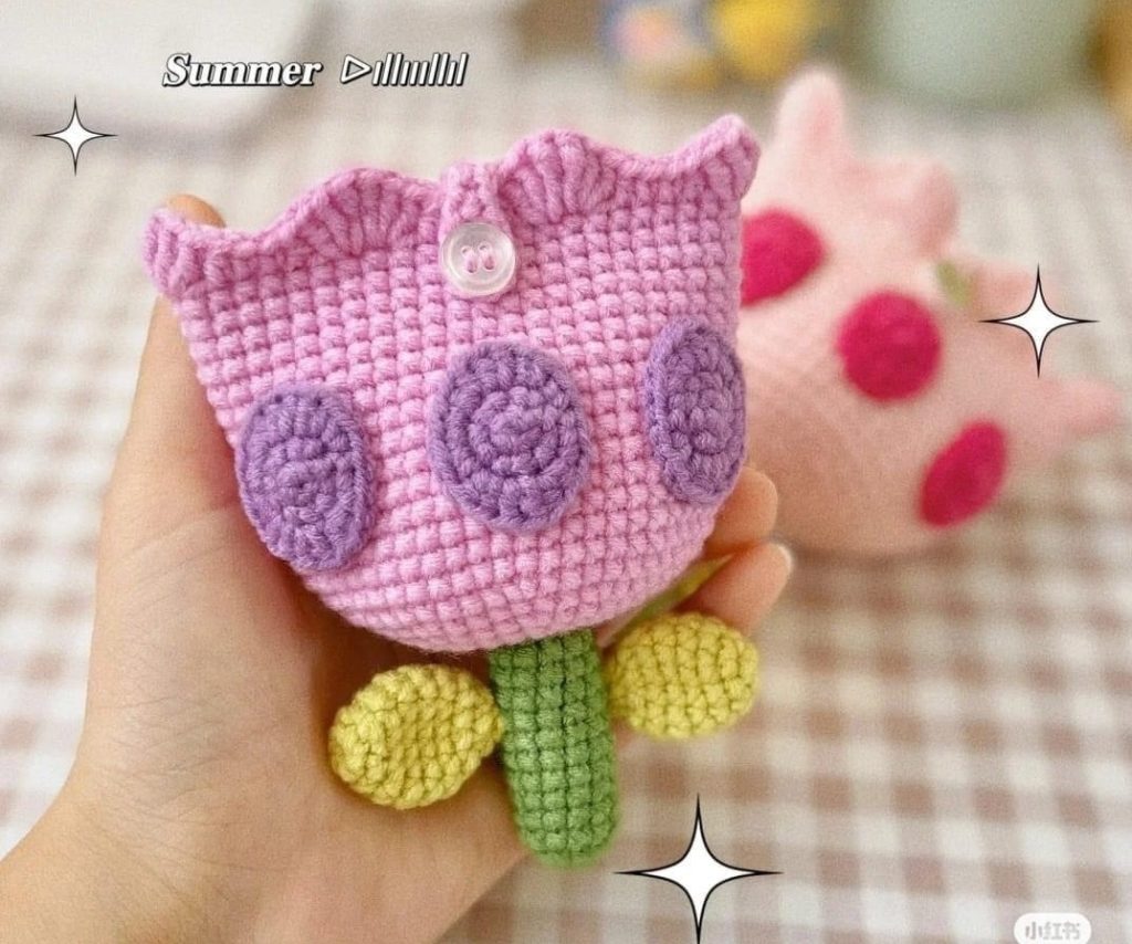 Tulip bag crochet pattern