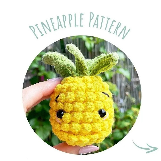 Pineapple crochet pattern
