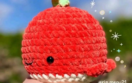 chubby whale crochet pattern