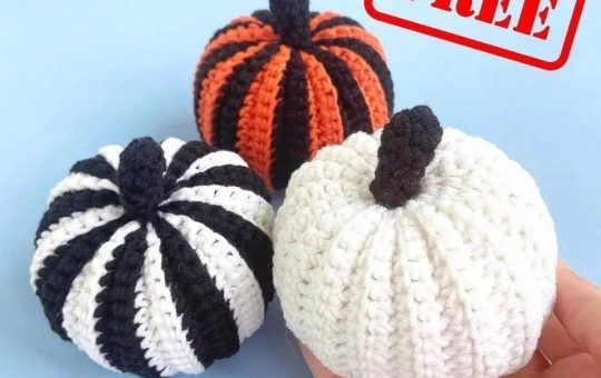 colorful pumpkin crochet pattern