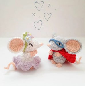 Princess mouse crochet pattern
