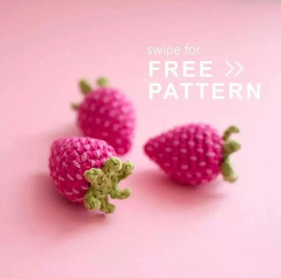 strawberry croceht pattern