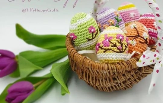 Easter egg crochet pattern