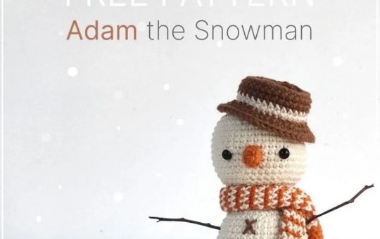 Adam the Snowman free pattern