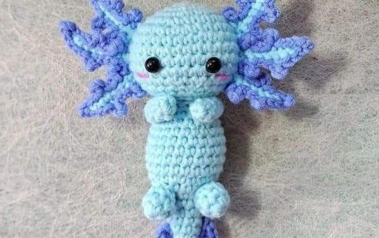 Axolotl crochet pattern