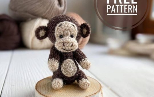 baby monkey crochet pattern