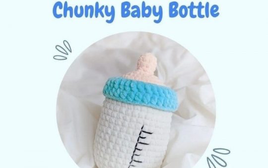 Chunky Baby Bottle crochet pattern