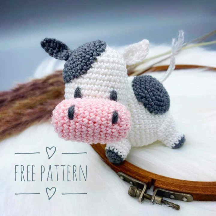 Cow crochet pattern