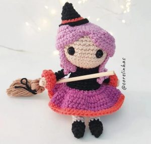 Halloween Witch crochet pattern