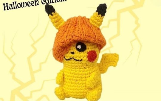 Pikachu crochet pattern free
