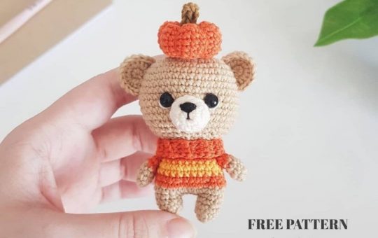 pumpkin bear crochet pattern