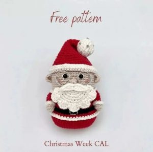 santa claus crochet pattern