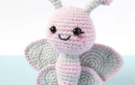 Free Butterfly crochet pattern