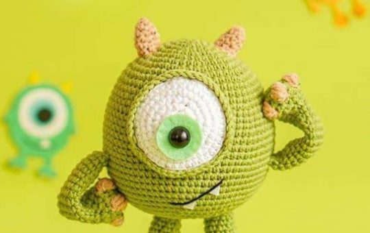 Monster Mike crochet pattern