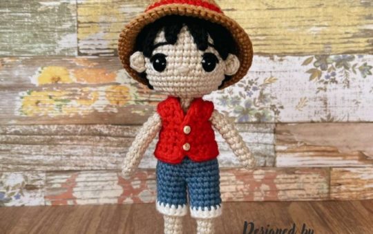 One piece Monkey D Luffy crochet pattern