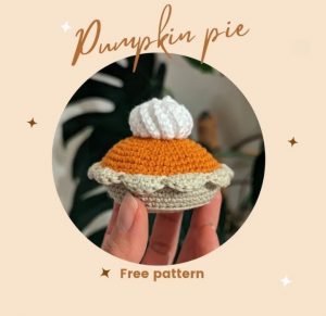 Pumpkin pie crochet pattern