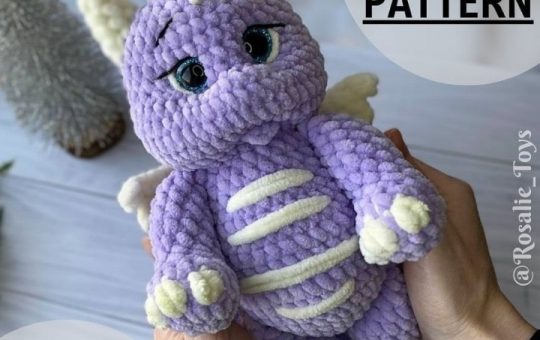 Free crochet pattern Dragon