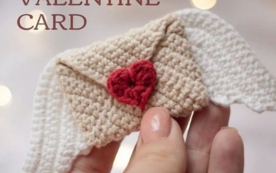 Valentine card free pattern