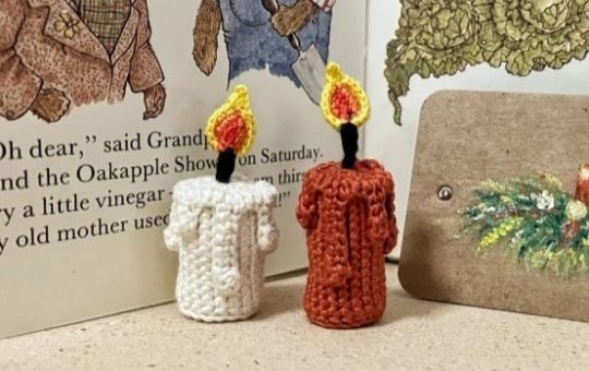 Candle crochet pattern