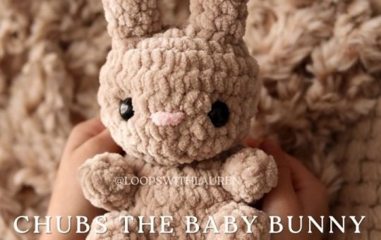 Chubs the baby Bunny free pattern
