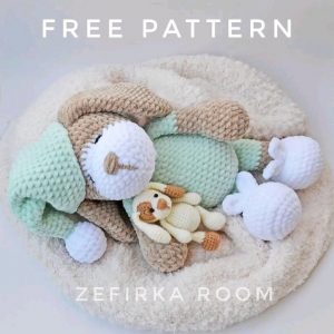 Sleeping Dog crochet pattern