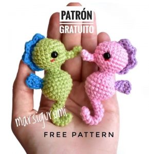 free pattern Seahorse