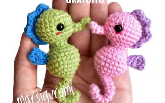 free pattern Seahorse