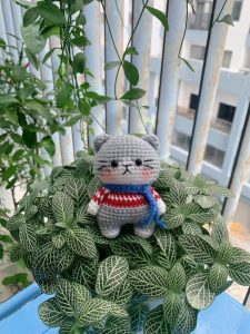 gray Cat crochet pattern