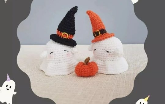 mini ghost crochet pattern