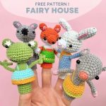 Fairy house toy crochet pattern