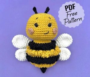 bee crochet pattern free pdf