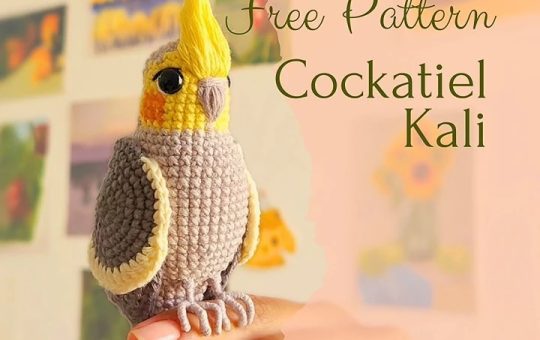 Cockatiel crochet pattern