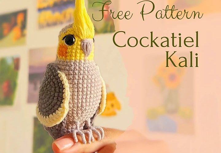 Cockatiel crochet pattern