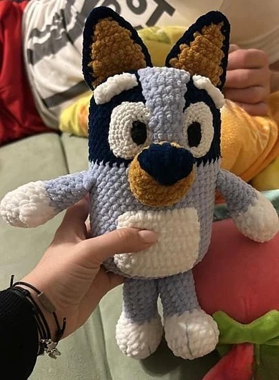 free bluey crochet pattern