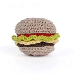 free hamburger crochet pattern