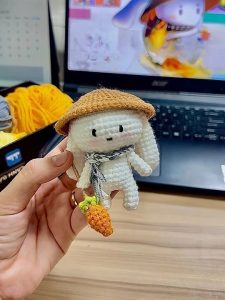 Free Ninja Rabbit crochet pattern