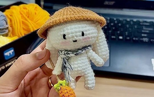 Free Ninja Rabbit crochet pattern